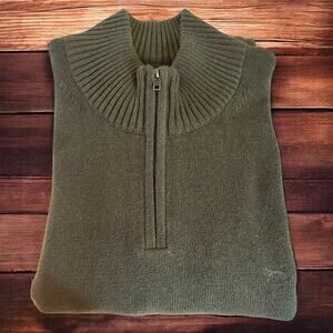NWT Rodd and Gunn item 005918–06 1/4 Zip Knit In Color Forest New Zealand 3XL